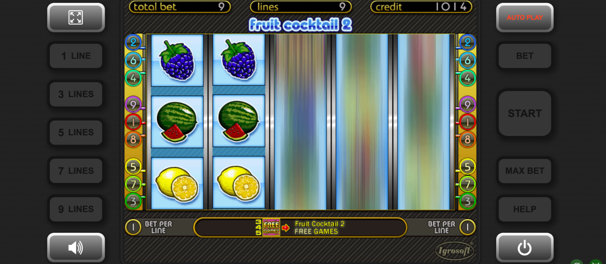 fruit 2 slot